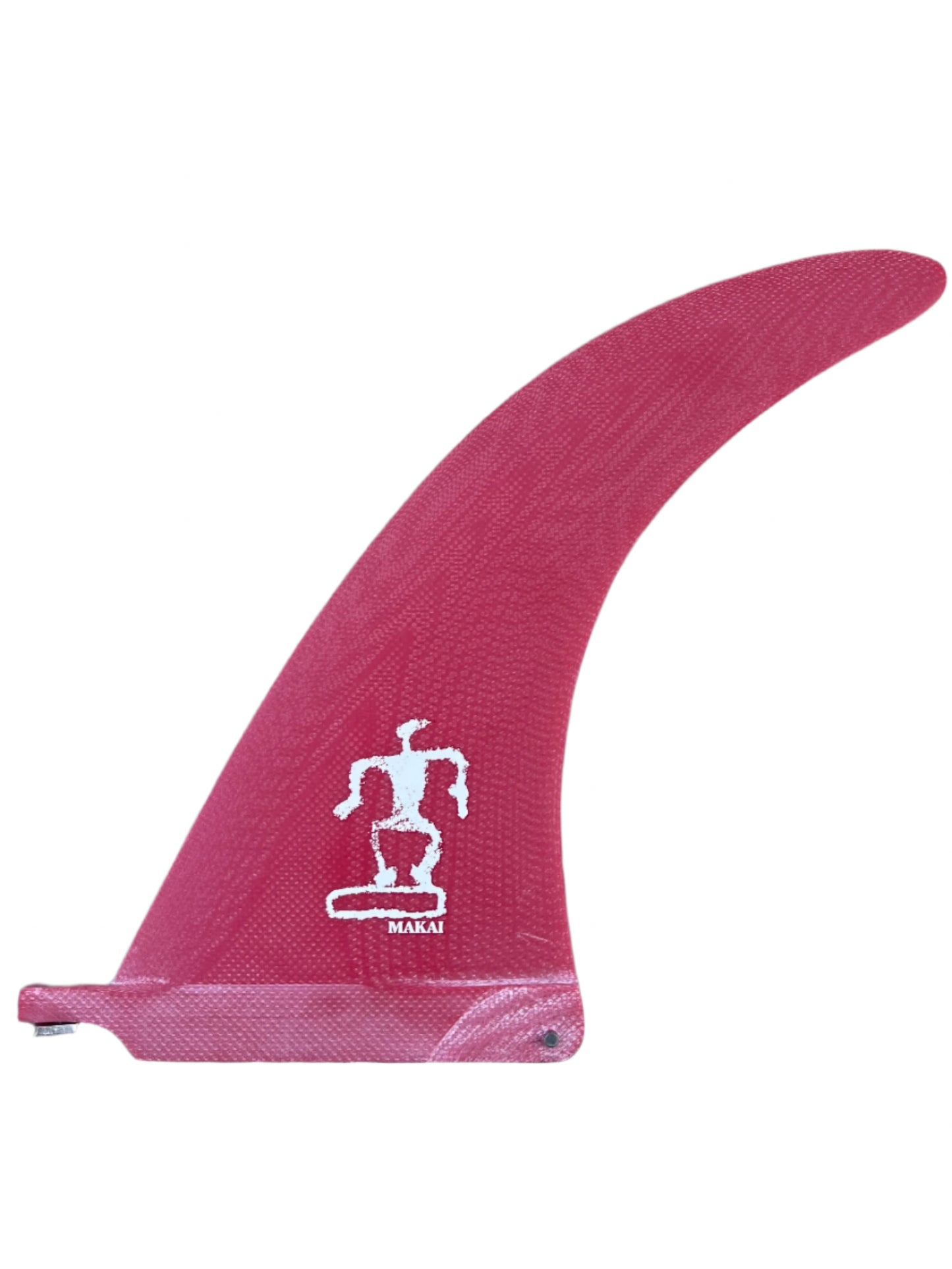 Single Fin Hull Flex 9" - Cherry Red