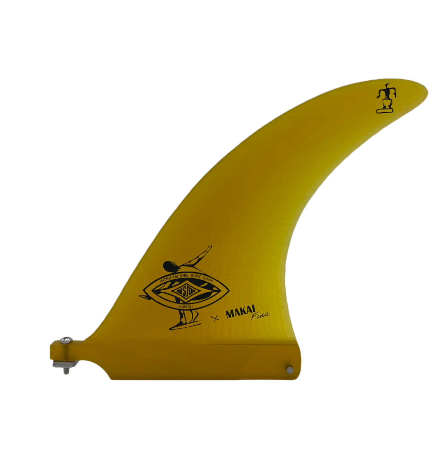 Single Fin The Lango 6.5" - Yellow