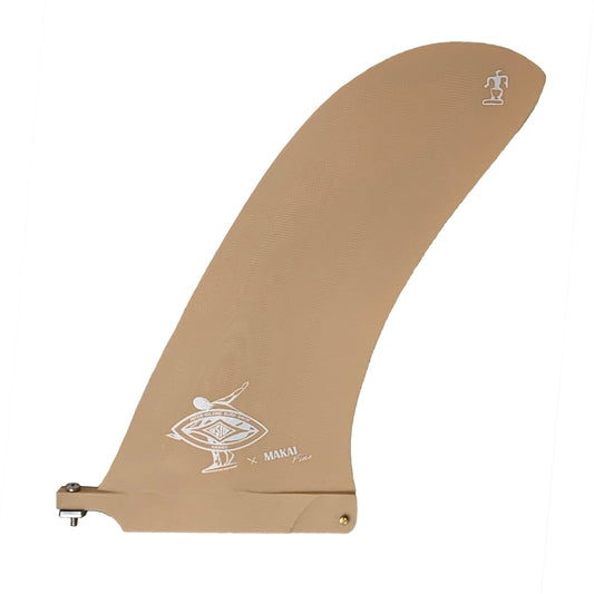 Single Fin Come Back 9.5" - Peach
