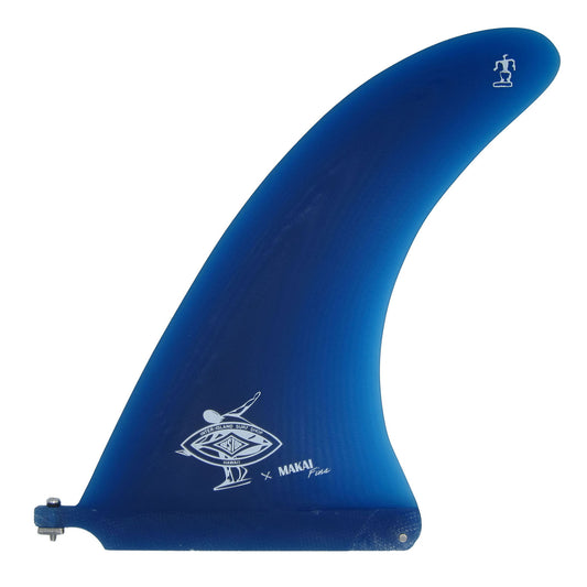 Hang Loose 10" Single Fin - Deep Blue - Makai Fins