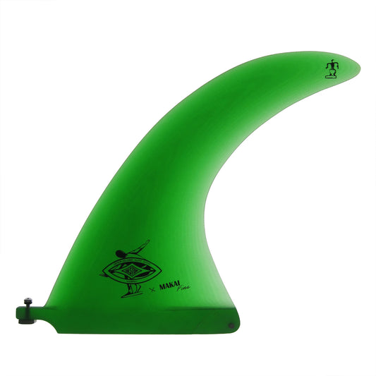 Spark2 9" Single Fin - Emerald Green - Makai Fins