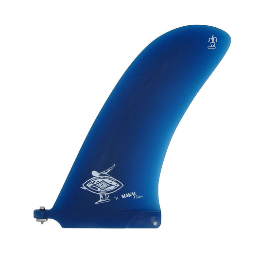 Come Back 9.5" Single Fin - Deep Blue - Makai Fins