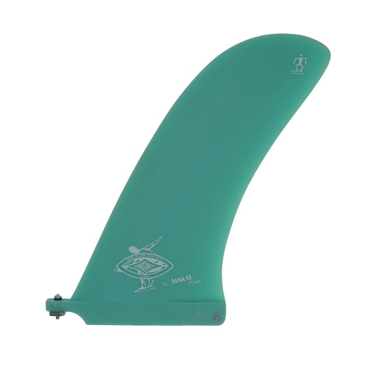 Come Back 9.5" Single Fin - Turquoise - Makai Fins